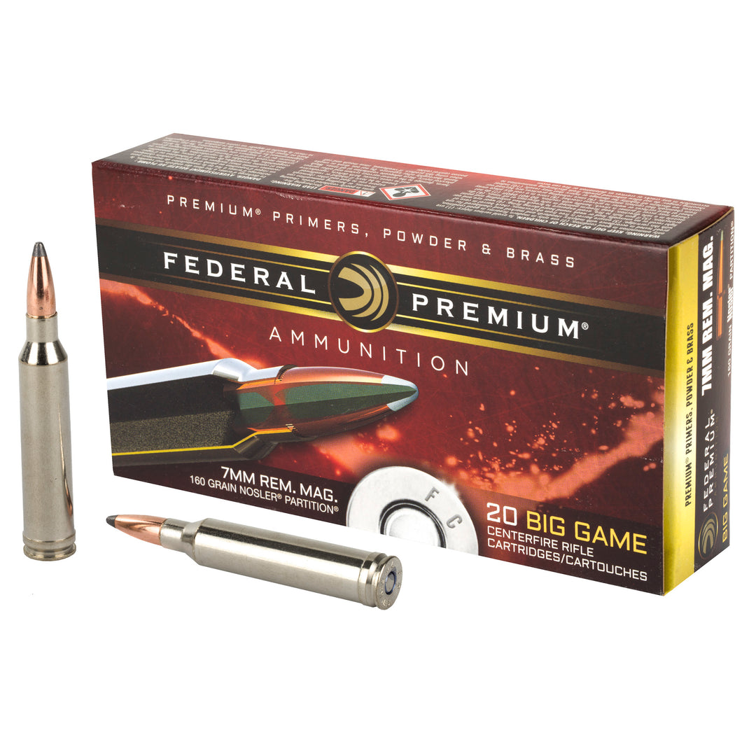 Fed Prm 7mmrem 160gr Np 20-200