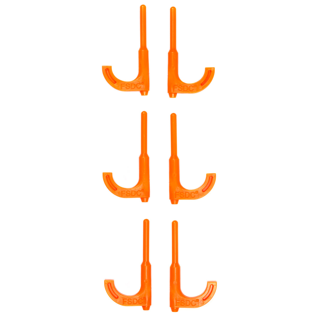 Fsdc Orange Rifle Chamber Flag 6pk