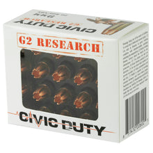 Load image into Gallery viewer, G2r Civic Duty 9mm 100gr 20-500