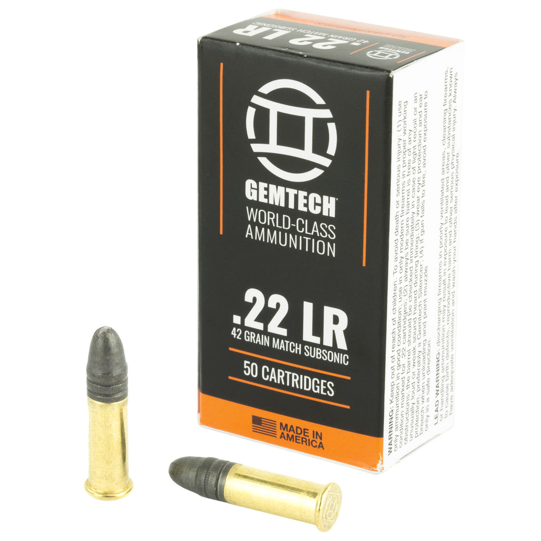 Gemtech 22 Slncr Sub 42gr Rn 50-5000