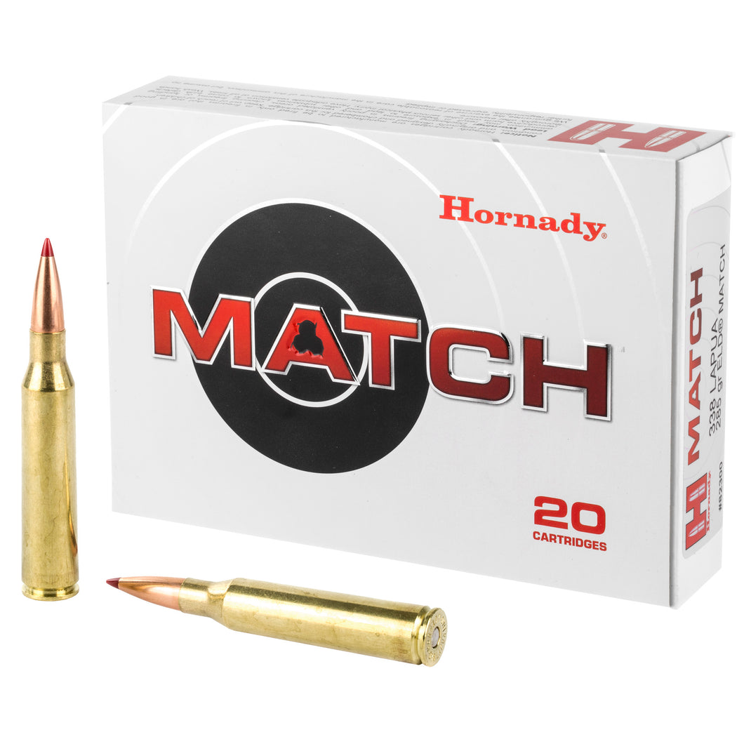 Hrndy 338 Lapua 285gr Eld 20-120