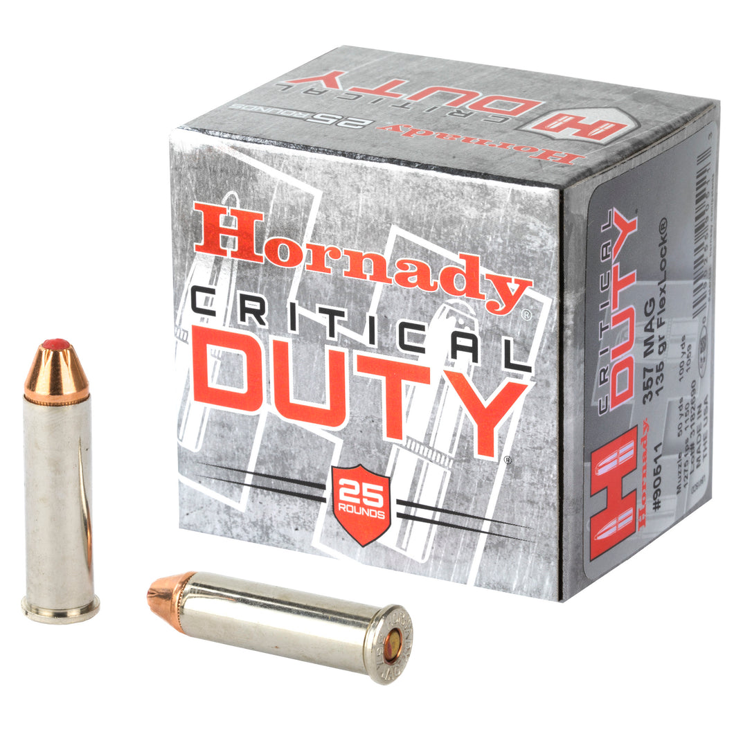 Hrndy 357mag 135gr Crt Duty 25-250