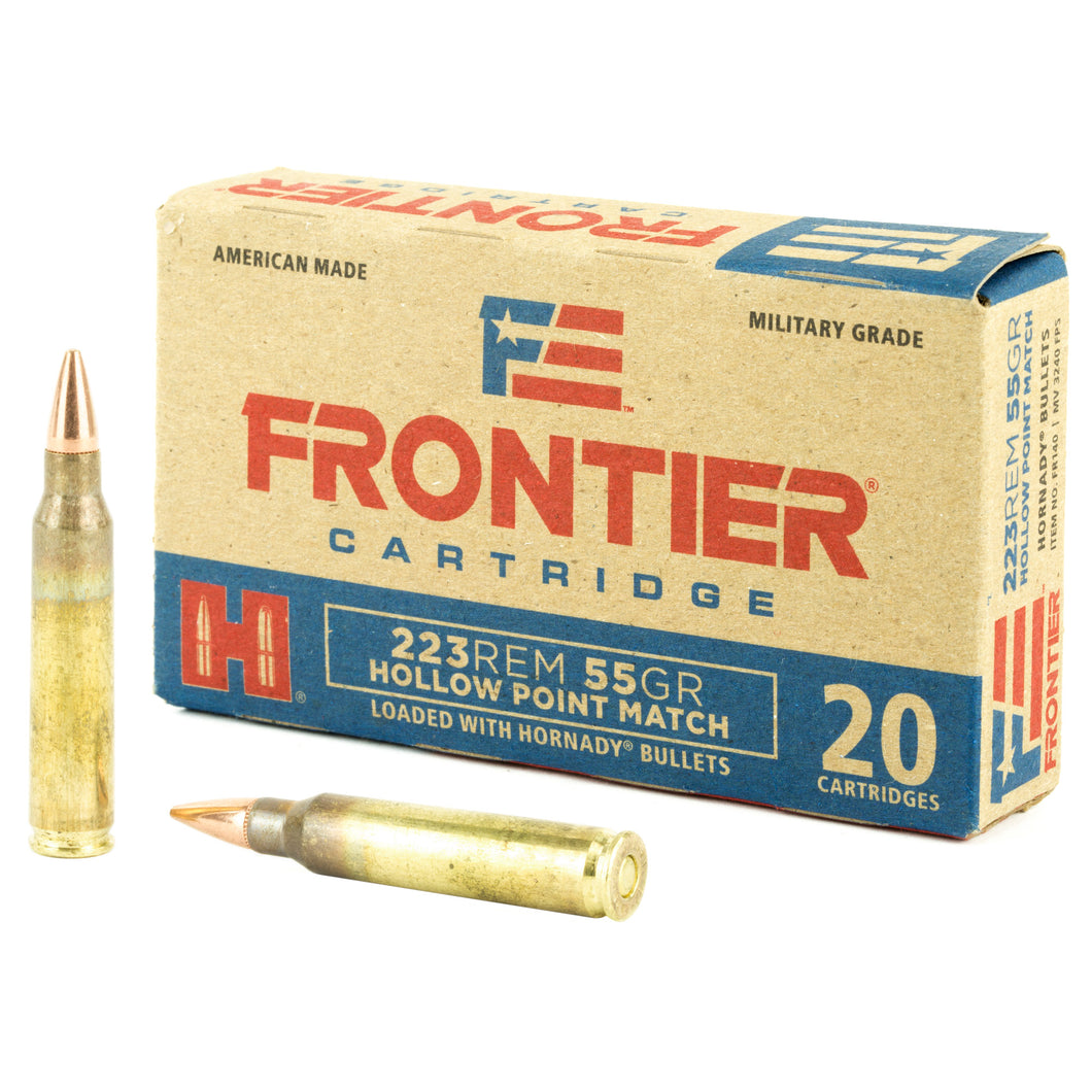 Frontier 223rem 55gr Hp Match 20-500