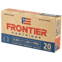 Load image into Gallery viewer, Frontier 556nato 62gr Fmj 20-500