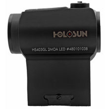 Load image into Gallery viewer, Holosun Cmpt Red Dot Side Battery