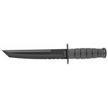 Load image into Gallery viewer, Kbar Fighting Knf 7" Tanto Blk  Ser