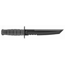 Load image into Gallery viewer, Kbar Fighting Knf 7" Tanto Blk  Ser