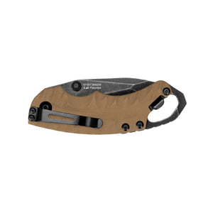 Kershaw Shuffle Ii 2.25" Pln Tan Bw