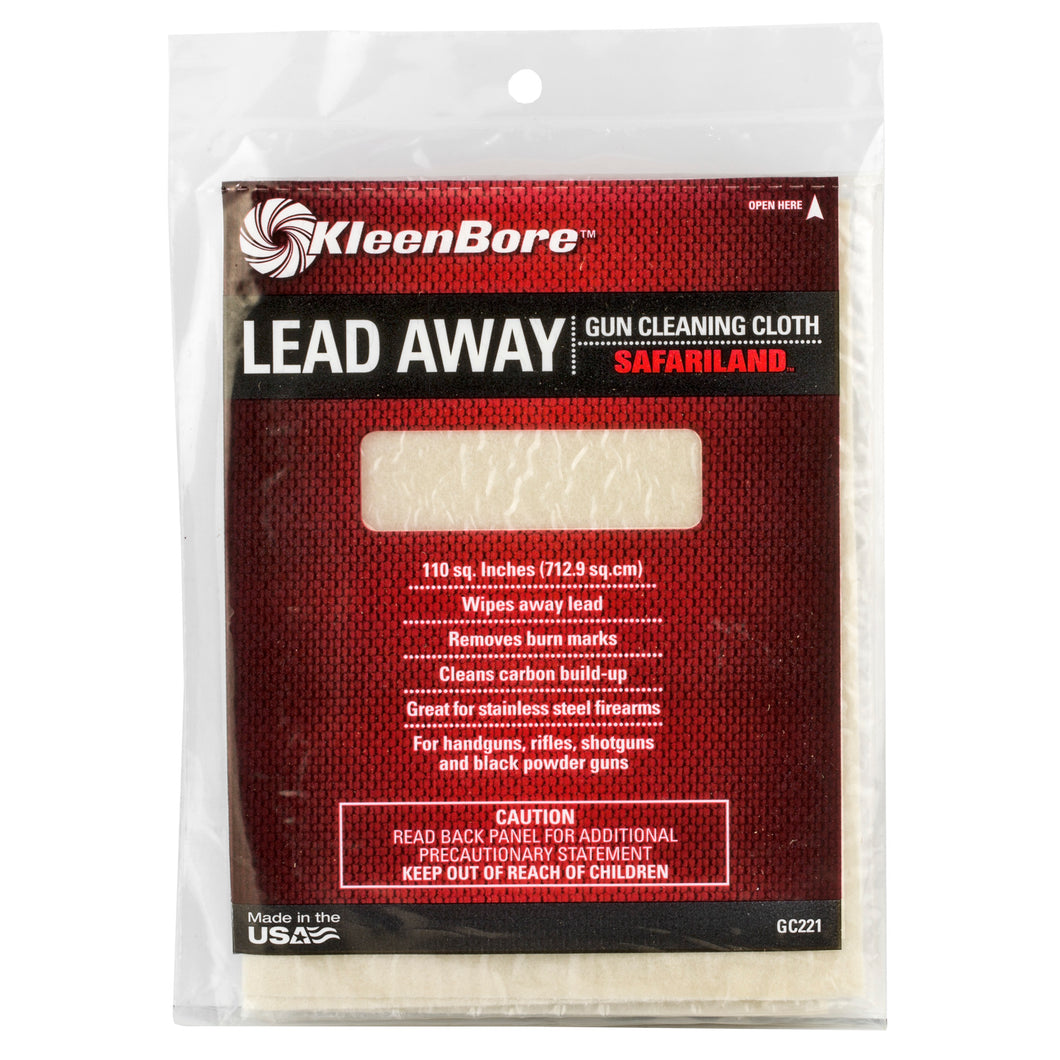 Kleen Br Lead Away Gun Cloth 10pk
