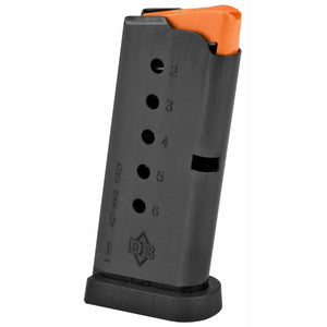 Mag Dbf Db9 Gen4 9mm 6rd W-flat Bttm