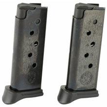 Load image into Gallery viewer, Mag Ruger Lcp 380acp 6rd Bl W-ex 2pk
