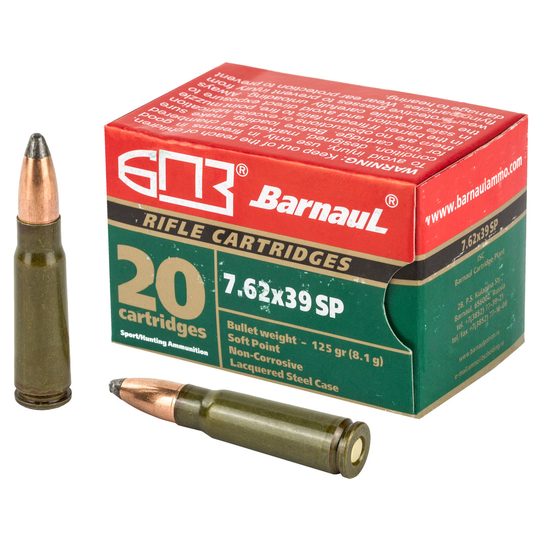 Barnaul 762x39 125gr Sp 20-500