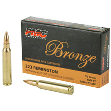Load image into Gallery viewer, Pmc Brnz 223rem 55gr Fmj 20-1000