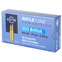 Load image into Gallery viewer, Ppu 303 British Fmj 174gr 20-200