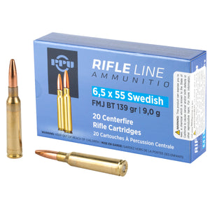 Ppu 6.5x55 Swedish Fmj 139gr 20-200