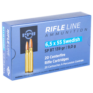 Ppu 6.5x55 Swedish Sp 139gr 20-200