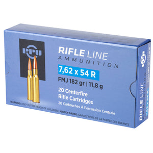 Ppu 7.62x54r Fmj 182gr 20-200