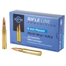Load image into Gallery viewer, Ppu 8mm Mauser Fmj 198gr 20-200