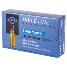 Load image into Gallery viewer, Ppu 8mm Mauser Fmj 198gr 20-200