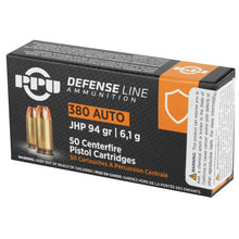 Load image into Gallery viewer, Ppu 380acp Jhp 94gr 50-1000