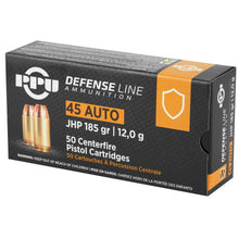 Load image into Gallery viewer, Ppu 45acp Jhp 185gr 50-500