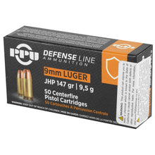 Load image into Gallery viewer, Ppu 9mm Jhp 50/1000