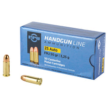 Load image into Gallery viewer, Ppu 25acp Fmj 50gr 50-1000