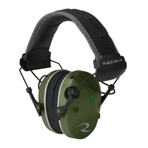 Radians R3400 Elec Muff Grn-blk