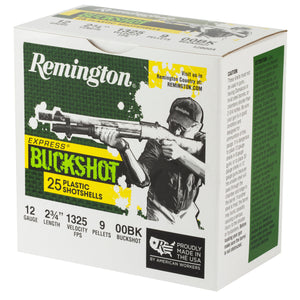 Rem Exp 12ga 2.75" 00 Bck 25-250