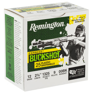 Rem Exp 12ga 2.75" 00 Bck 25-250