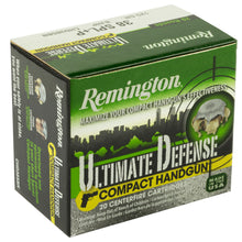 Load image into Gallery viewer, Rem Cmp Def 38spl +p 125gr Bjhp 20-