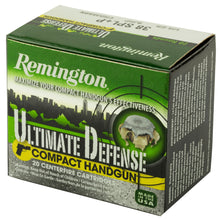 Load image into Gallery viewer, Rem Cmp Def 38spl +p 125gr Bjhp 20-