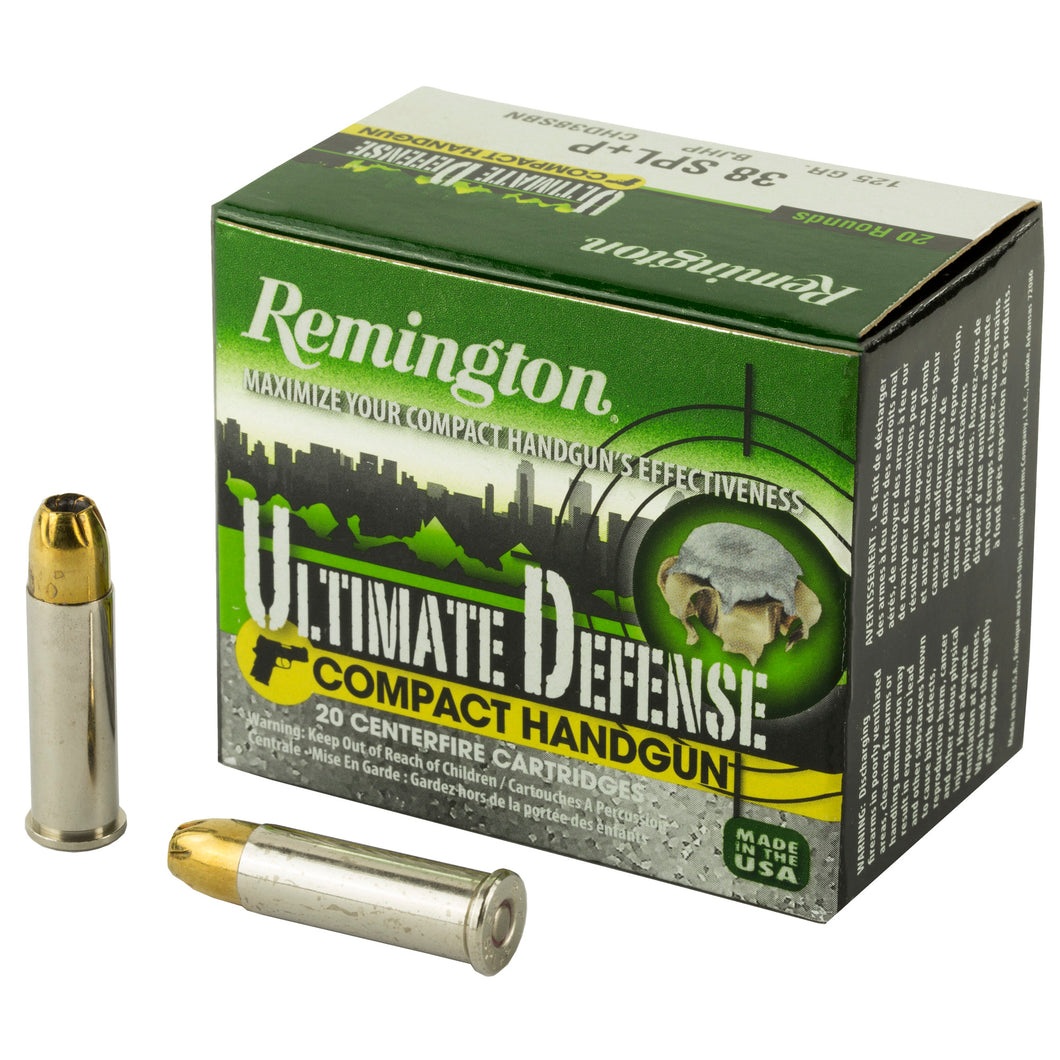 Rem Cmp Def 38spl +p 125gr Bjhp 20-