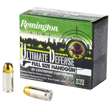 Load image into Gallery viewer, Rem Ult Def 380acp 102gr Bjhp 20-400