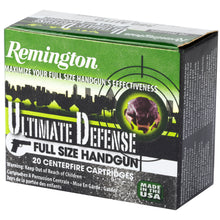 Load image into Gallery viewer, Rem Ult Def 380acp 102gr Bjhp 20-400