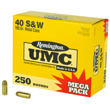 Load image into Gallery viewer, Rem Umc Mp 40sw 165gr Fmj 250-1000