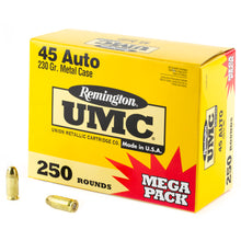 Load image into Gallery viewer, Rem Umc Mp 45acp 230gr Fmj 250-1000