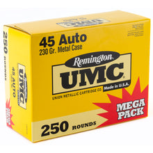 Load image into Gallery viewer, Rem Umc Mp 45acp 230gr Fmj 250-1000