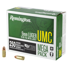 Load image into Gallery viewer, Rem Umc Mp 9mm 115gr Fmj 250-1000