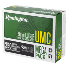 Load image into Gallery viewer, Rem Umc Mp 9mm 115gr Fmj 250-1000