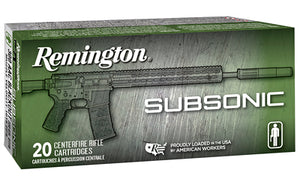 Rem 300blk 220gr Subsonic 20-200