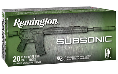 Rem 300blk 220gr Subsonic 20-200