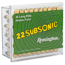 Load image into Gallery viewer, Rem Subsonic 22lr 38gr Hp 100pk