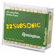 Load image into Gallery viewer, Rem Subsonic 22lr 38gr Hp 100pk