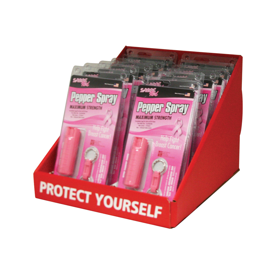 Sabre Red 12ct Dsply Pnk-nbcf Kychn
