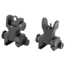 Load image into Gallery viewer, Samson Flip-up Frnt-rear Set A2 Blk