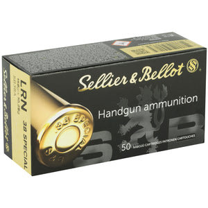 S&b 38spl 158gr Lrn 50-1000