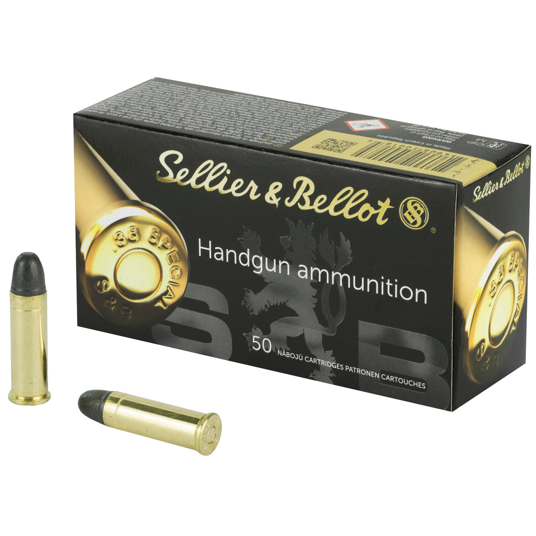 S&b 38spl 158gr Lrn 50-1000