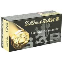 Load image into Gallery viewer, S&amp;b 40sw 180gr Fmj 50-1000