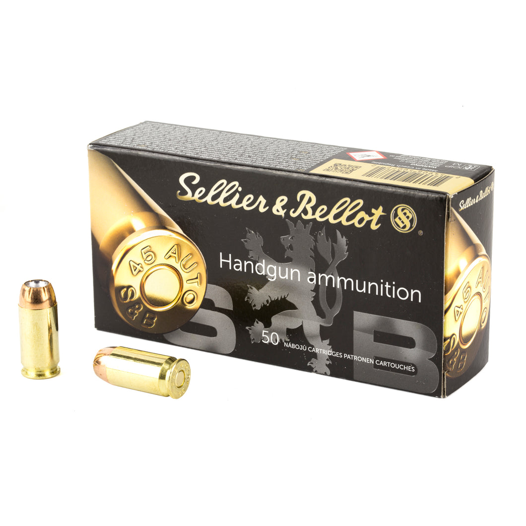 S&b 45acp 230gr Jhp 50-1000